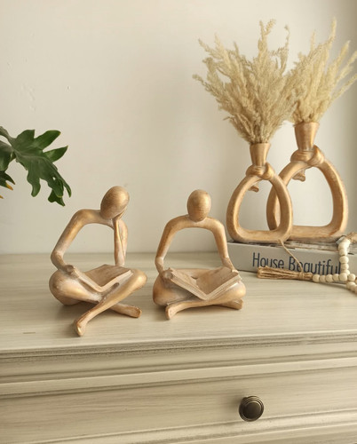 تندیس کتاب خوان دو عددی