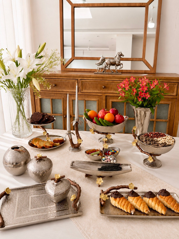 سرویس پذیرایی آربورا ۱۴ پارچه - جزئیات طراحی